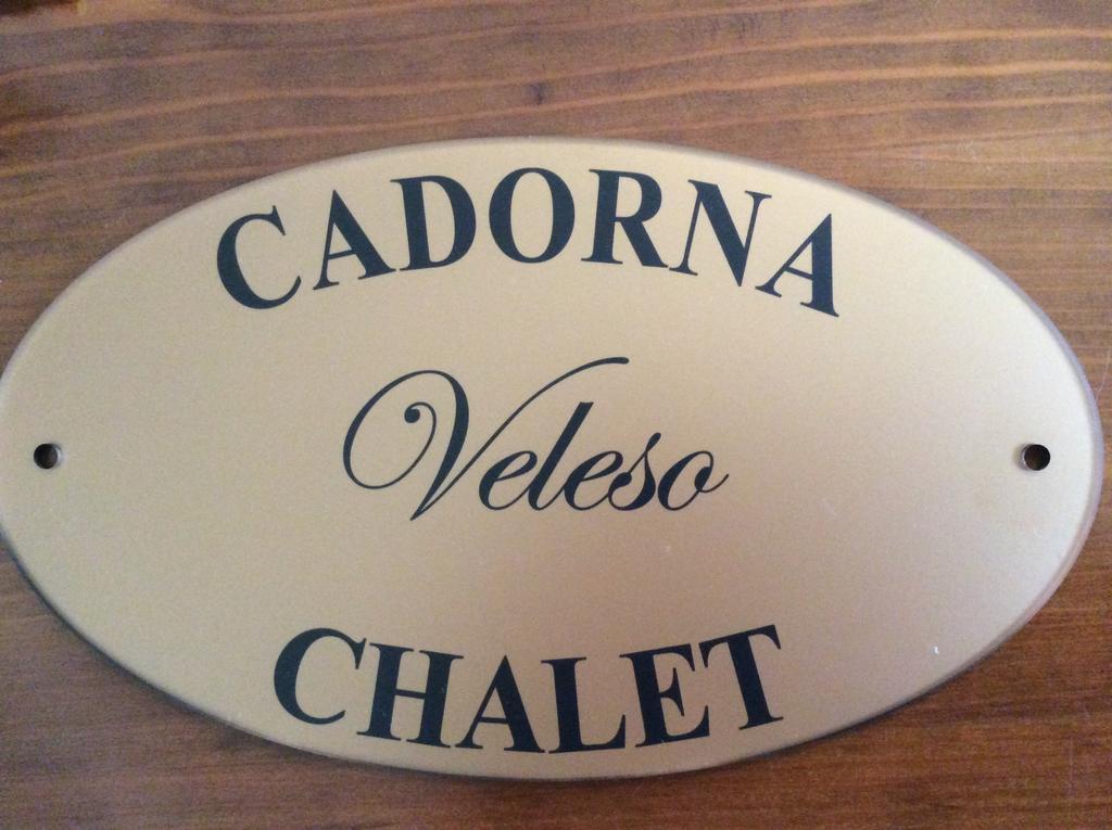 Cadorna Chalet Veleso Exteriör bild